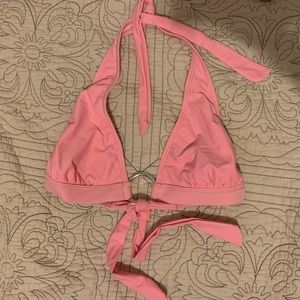 Baby pink bikini top